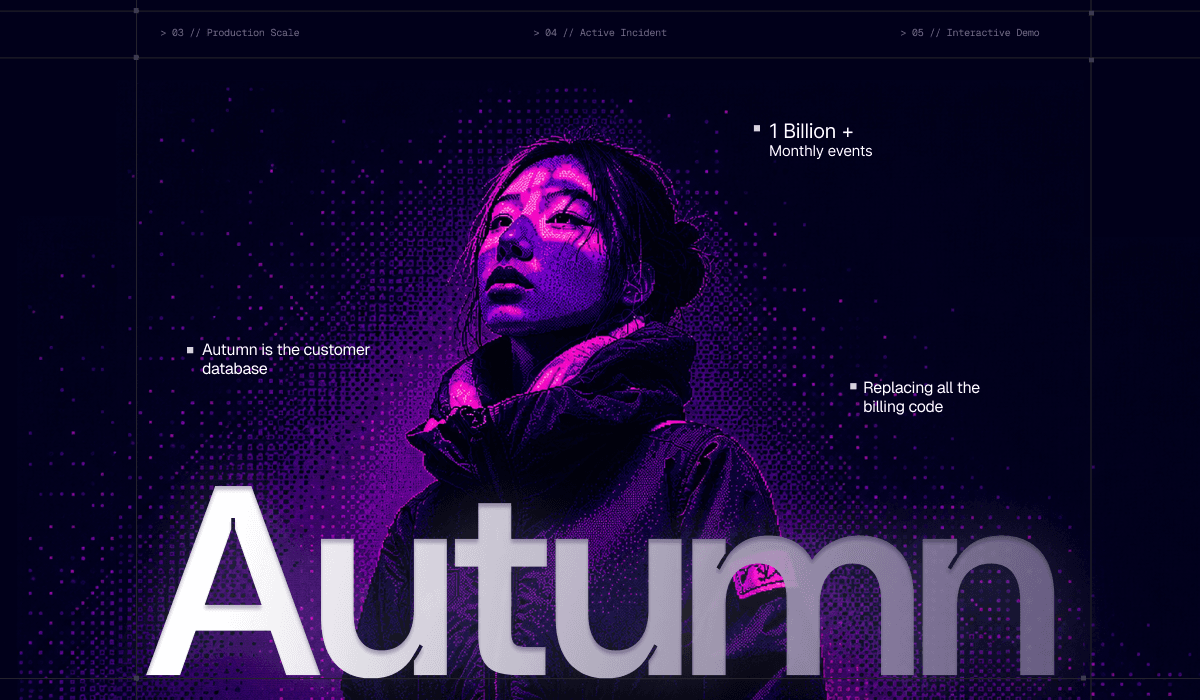 Autumn website design by PIXELUP LABS