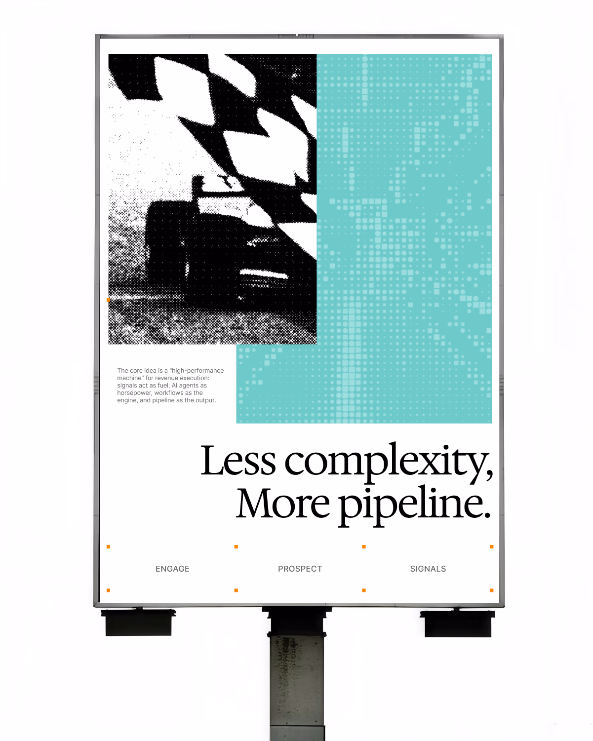 FuseAI 'Less complexity, More pipeline.' poster