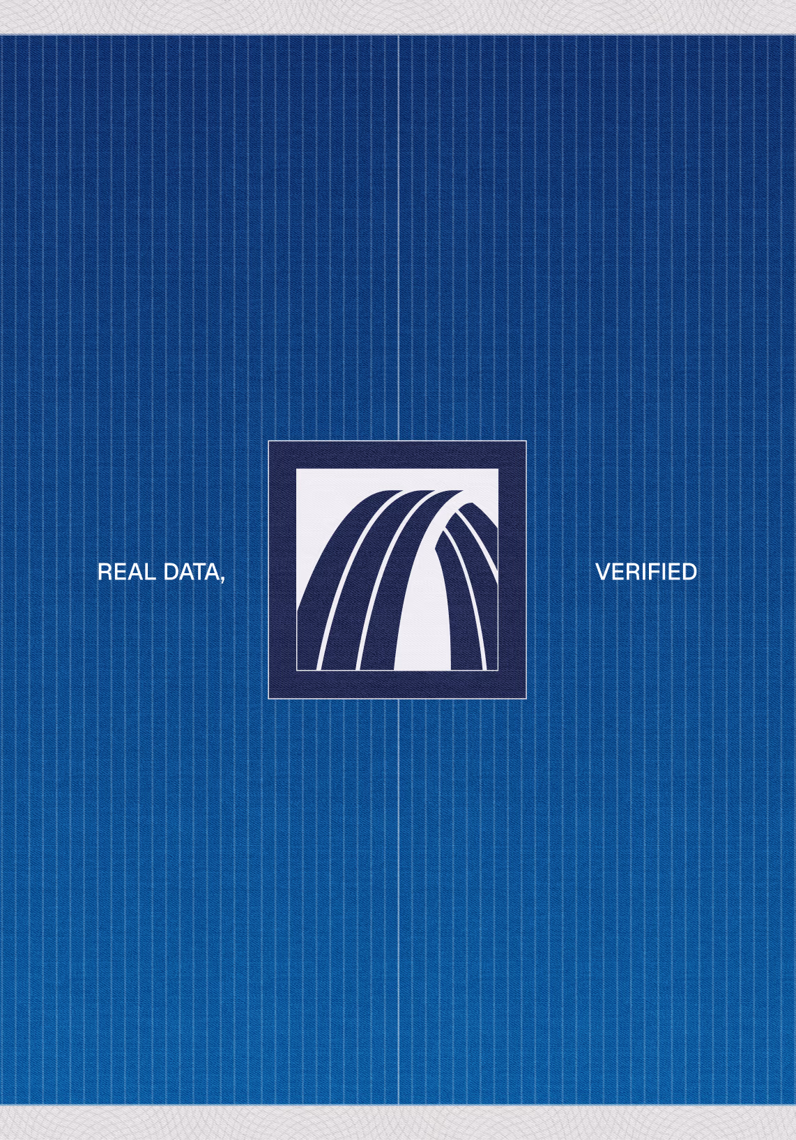 Replay mark poster: 'Real data, verified'